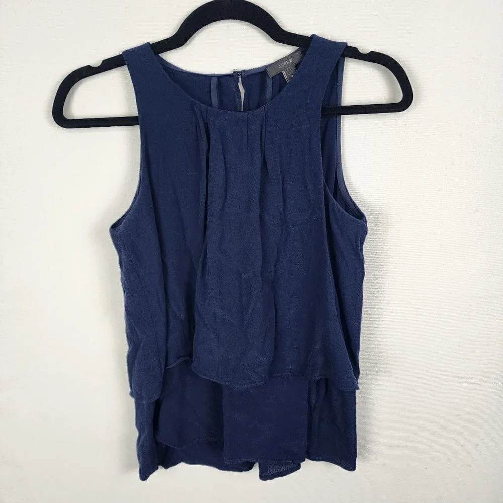 J Crew Tiered Keyhole Tank Top‎ 2